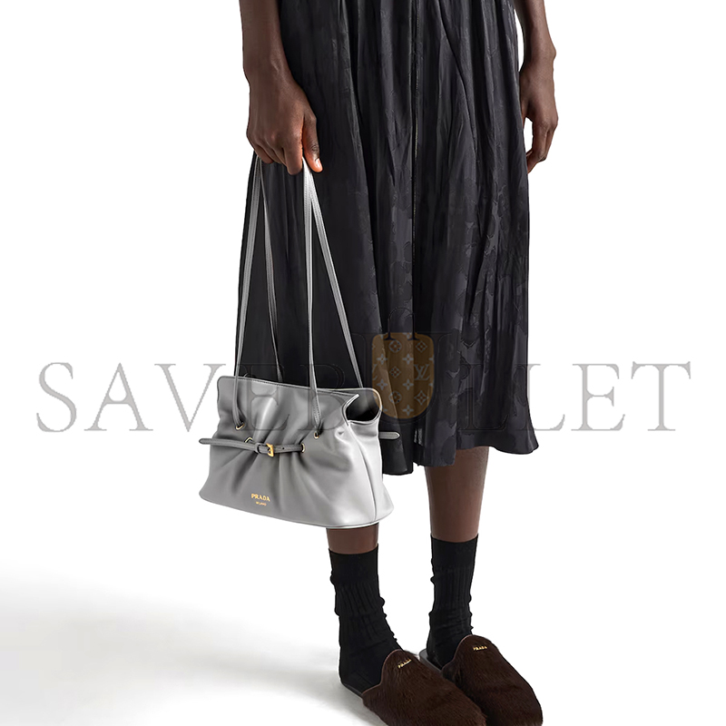 PRADA DADA SMALL NAPPA LEATHER BAG 1BG586 (25*18.5*11.5cm) PRADA DADA SMALL NAPPA LEATHER BAG 1BG586 (25*18.5*11.5cm)